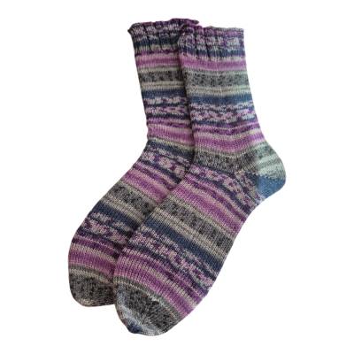 gestrickte Socken Größe 38/39