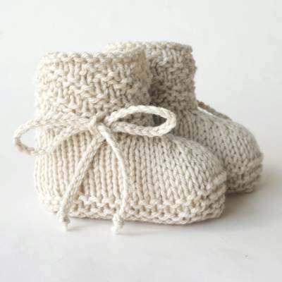 Strickanleitung Babyschuhe Strickschuhe PDF E-Book Stricken Handarbeit Baby Taufschuhe