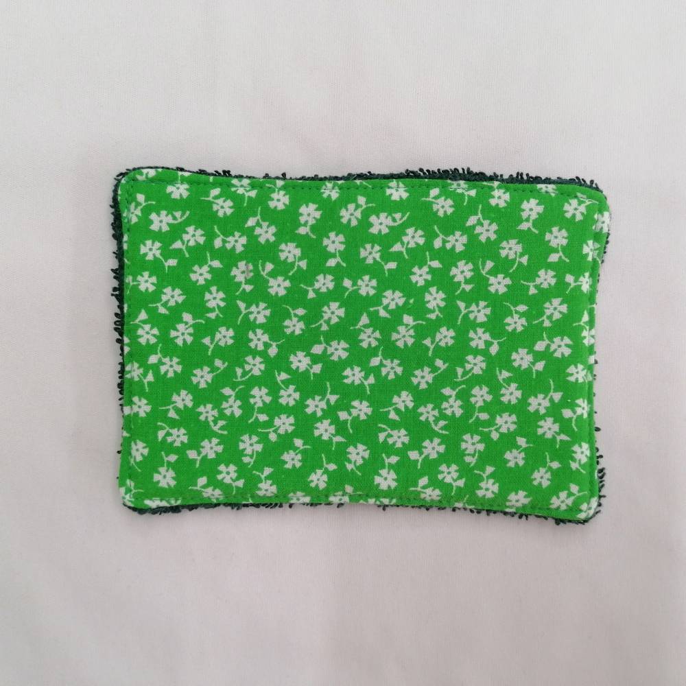 Spülschwamm aus 100% Baumwolle – Nachhaltiger Putzschwamm für Küche & Bad, waschbar bis 60 Grad, 14x10cm