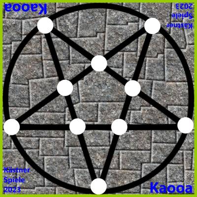 Kaooa (Kästner-Spiele) – Das strategische Geier-und-Krähen-Spiel [Download]
