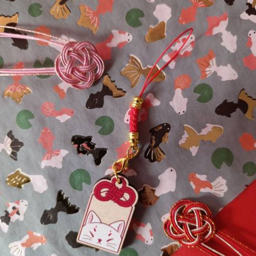 Omamori Holzanhänger Fuchs