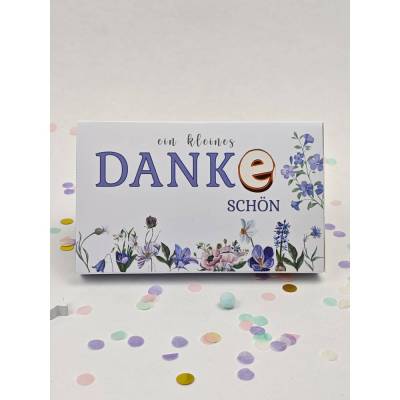 Toffifee Banderole "Ein kleines Dankeschön" – PDF Druckvorlage zum Ausdrucken – DIY Geschenk – Toffifee Verpackung