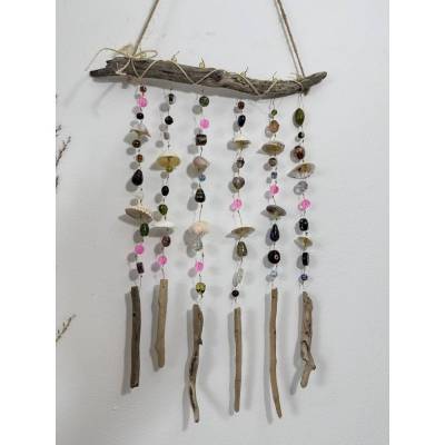 Sonnenfänger Boho Style Suncatcher Mobile Fensterdeko Schwemmholz