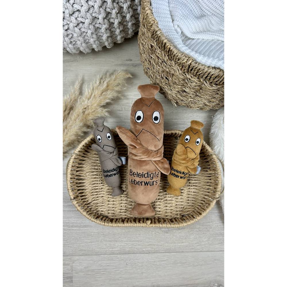 Art.K-Design beleidigte Leberwurst Plüsch Bild 1