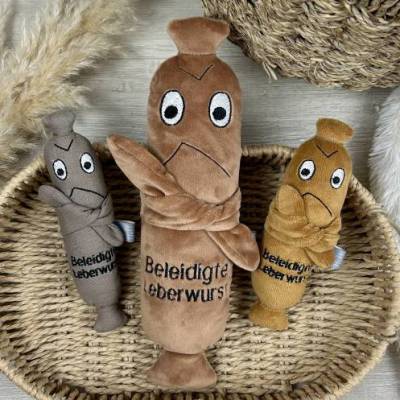 Art.K-Design beleidigte Leberwurst Plüsch