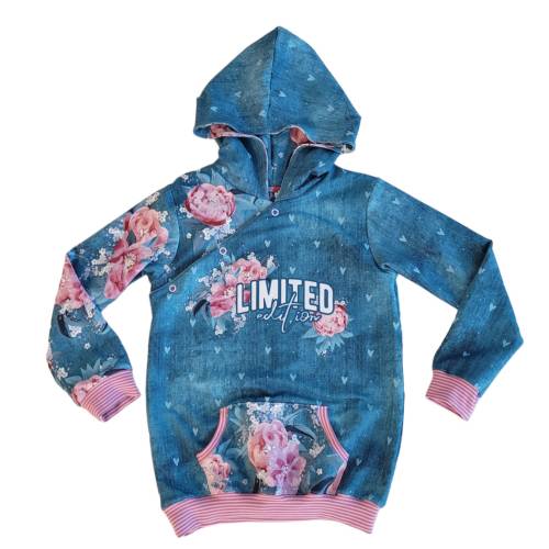 Mädchen-Hoodie Gr. 128 "Limited Edition"