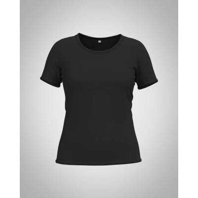 Shirt Nikita monochrome schwarz | basic Allrounder für Sport Alltag Party | Handarbeit aus Deutschland auf Bestellung