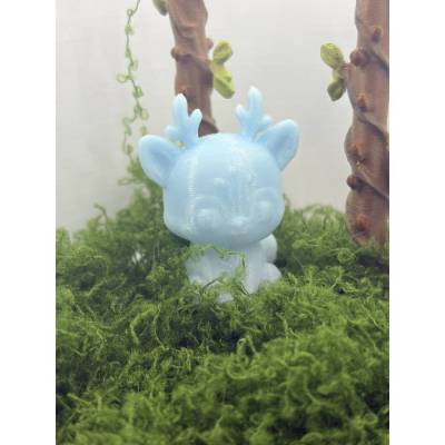 Hazel, die Sanftmütige – Kawaii Zauberwald-Reh Figur 4 cm | Deko & Sammlerfigur von MaLiMa Zaubermoos