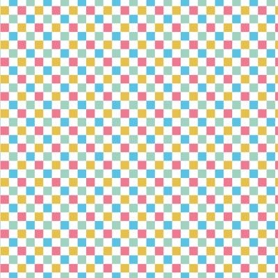Kunstleder „Checked Colors“ – veganes PU Kunstleder 45cm x 135 cm