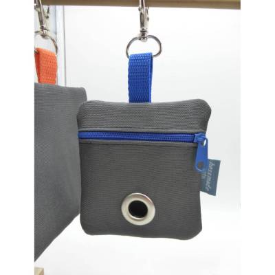 Kotbeutelspender Chris, Tütenspender, Kotbeuteltasche, Outdoorstoff, UV-beständig, Trackertasche, 5 Farben
