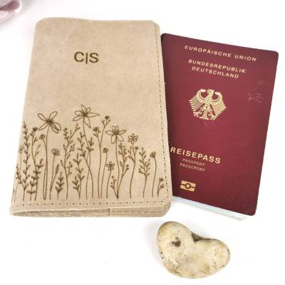 Geschenk für Reisende, Reiseorganizer für deine nächste Reise, Reisepass Hülle, Reisepasshülle personalisiert, Geschenk