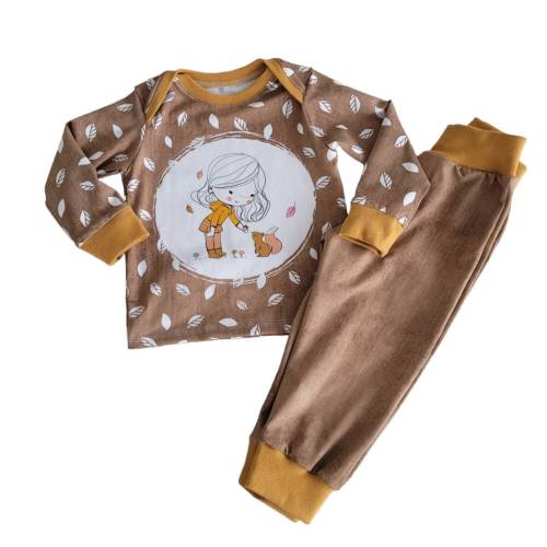 HerbstSet Baby / Shirt + Hose Gr. 74/80