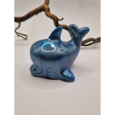 Dekofigur Delphin Bora-Bora Graublau