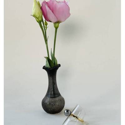 Eleganter Perlenring mit Tahiti Vollrund Perle in 750/000