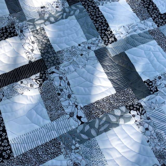 Quilt Tagesdecke Patchworkdecke Bild 3