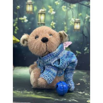 Bärino Knut 13 cm – Künstlerbär, handgefertigtes Unikat