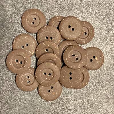 2-Loch Knöpfe gesprenkelt Durchmesser 20 mm verschiedene Farben Packung ca. 20 g (ca. 18 Stück)