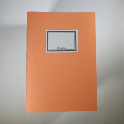 Heft Pastellfarben "Apricot" DIN A5