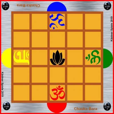 Chauka Bara (Kästner-Spiele) – Das strategische Rennspiel aus Indien [Download]