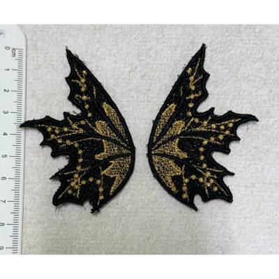 Elfenflügel gestickt im Freestanding Lace