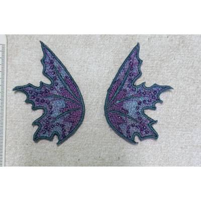 Elfenflügel gestickt im Freestanding Lace