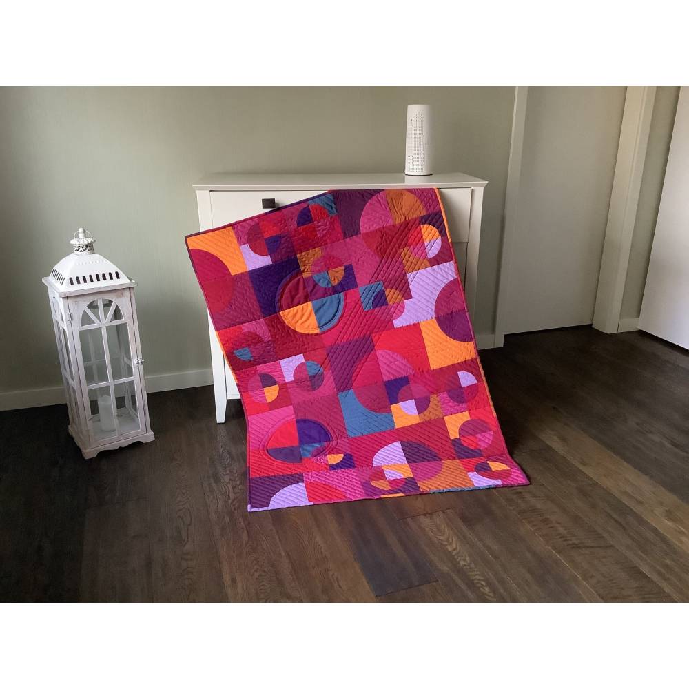 Quilt Decke - KreisRund Bild 1