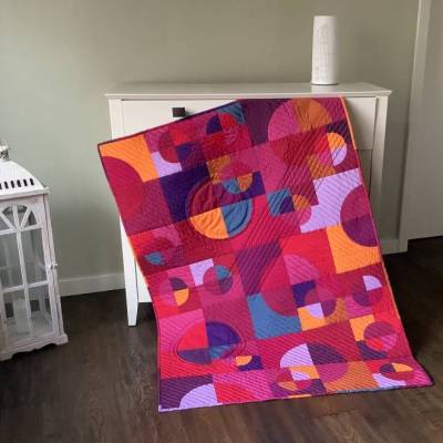 Quilt Decke - KreisRund