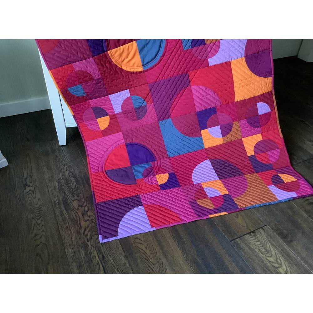 Quilt Decke - KreisRund Bild 2
