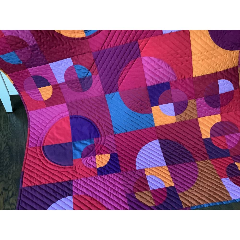 Quilt Decke - KreisRund Bild 3