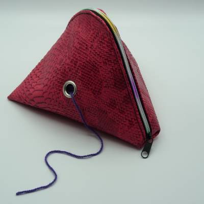 Wolldiener, Wolltasche, Wollutensilo, Projekttasche, Wollpyramide, Ordnungstasche, Strickbeutel