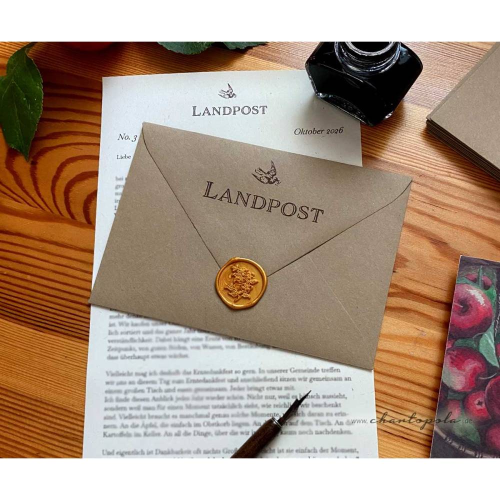 Landpost – Ein liebevoll gestalteter Brief voller Natur, Kunst & ländlicher Gemütlichkeit Bild 1