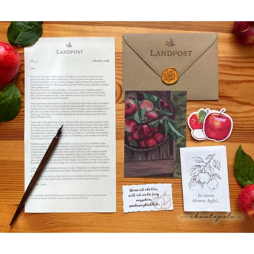 Landpost – Ein liebevoll gestalteter Brief voller Natur, Kunst & ländlicher Gemütlichkeit Bild 3