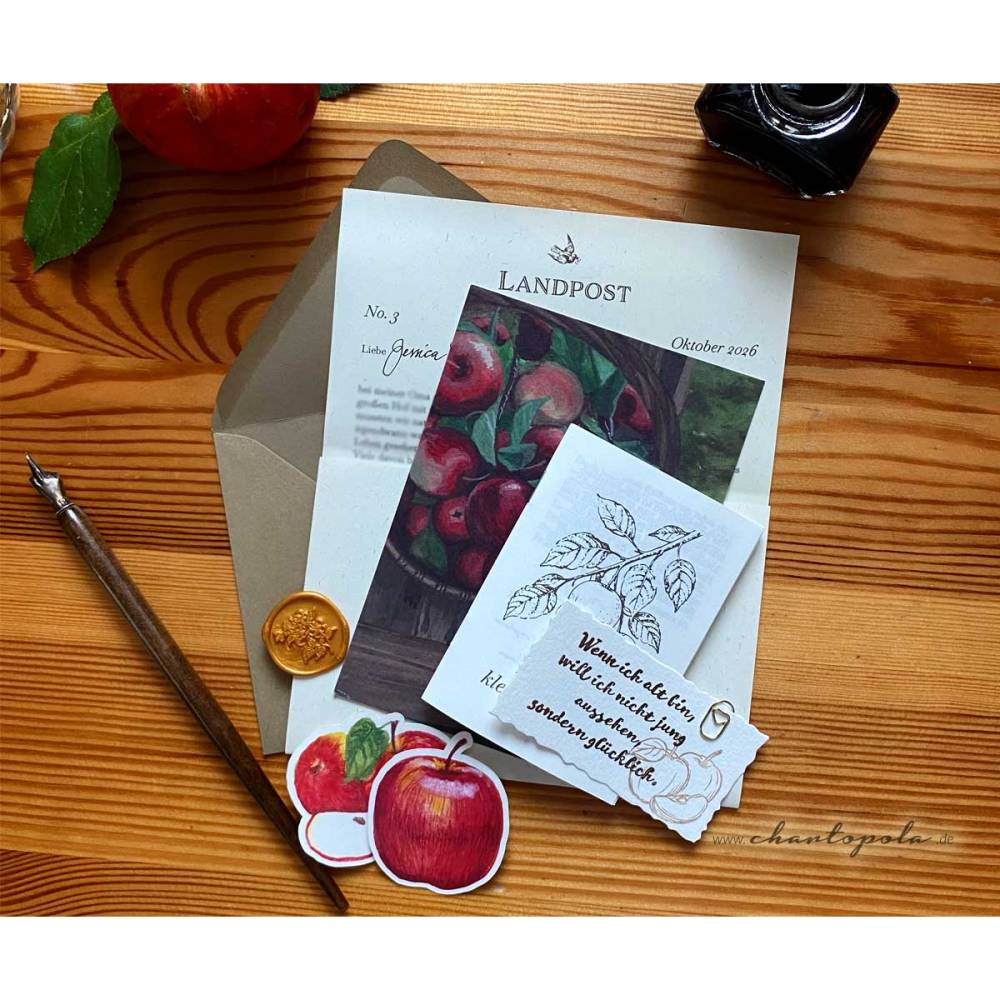 Landpost – Ein liebevoll gestalteter Brief voller Natur, Kunst & ländlicher Gemütlichkeit Bild 4