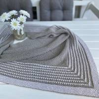Strickanleitung Lizas Tuch Pearly Lines