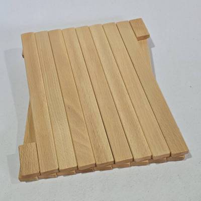Scheren - Untersetzer "large" Buche Holz (1)