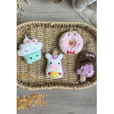 Art.K-Design Schlüsselanhänger Donut / Cupcake oder Eis