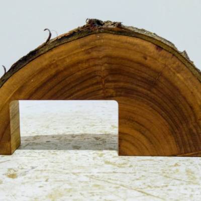 Baumscheibe, Holzscheibe, Holzbogen , Kirsche,Holz, Bastelholz, Holzdeko, Dekoration, Tischdeko, Holzdeko