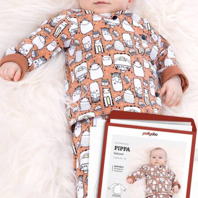 Pattydoo  Babyset "PIPPA"Papierschnittmuster 