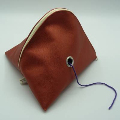 Wolldiener, Wolltasche, Wollutensilo, Projekttasche, Wollpyramide, Ordnungstasche, Strickbeutel