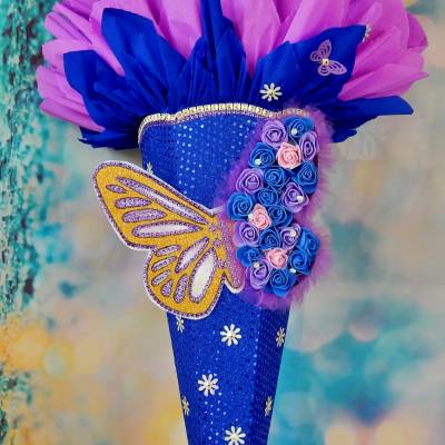 Schultüte Schmetterling  Zuckertüte