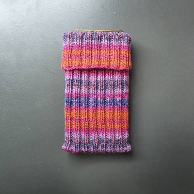 Handysocke handgestrickt