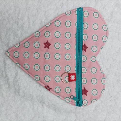 Herztasche für kleine Geschenke, Geldgeschenk, Gutschein