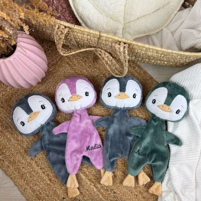 Art.K-Design Pinguin Schnuffeltuch personalisierbar