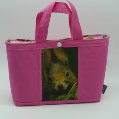 Kindertasche Eichifred in Pink, Unikat