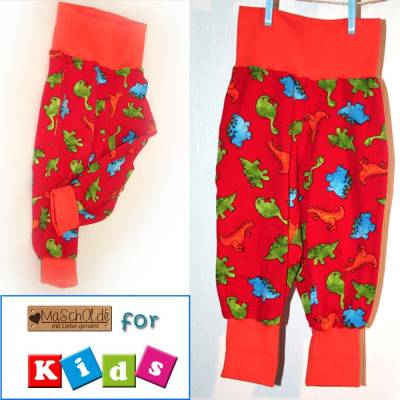 Pumphose Pluderhose Dinos Gr 56