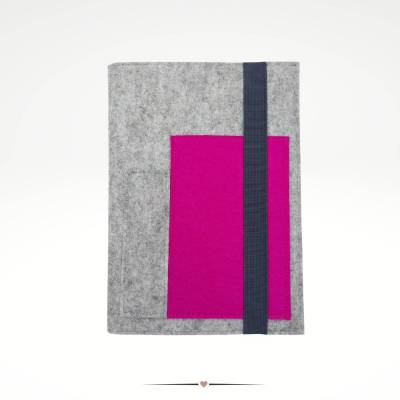 A5 Notizbuch Punktraster mit Filzorganizer