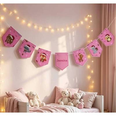 Stickdatei Wimpel Set 1 In the Hoop Set 26107 – Maschinenstickerei von Design-by-Jasmina