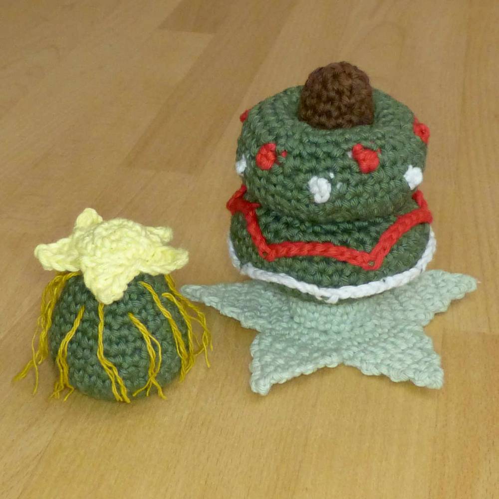 Häkelanleitung Steckspiel Weihnachtsbaum, Stapelturm, Motorikspielzeug, pdf-Datei Bild 9