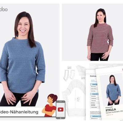 pattydoo Turtleneck Shirt Stella Papierschnittmuster