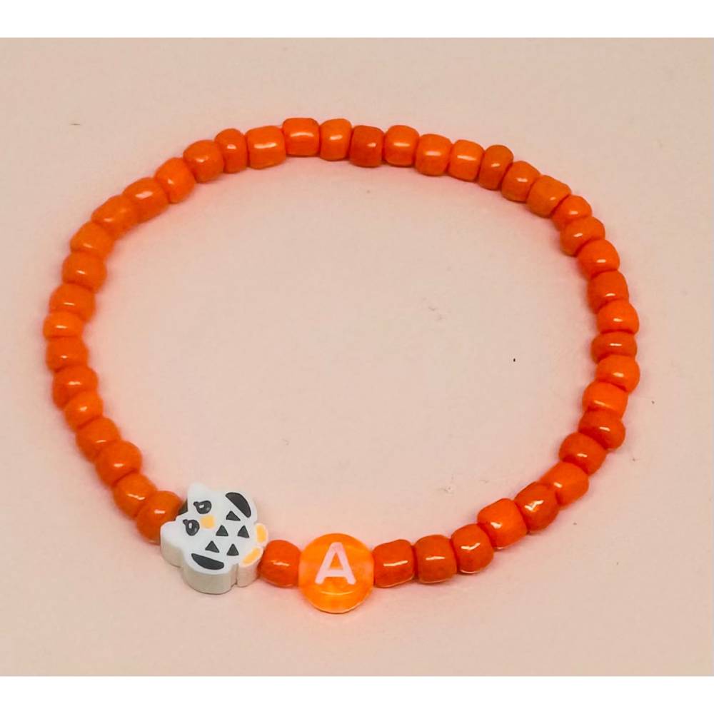 Personalisierbares Kinderarmband mit Tier und Initiale – Handgefertigtes Geschenk zur Einschulung & Taufe Bild 8
